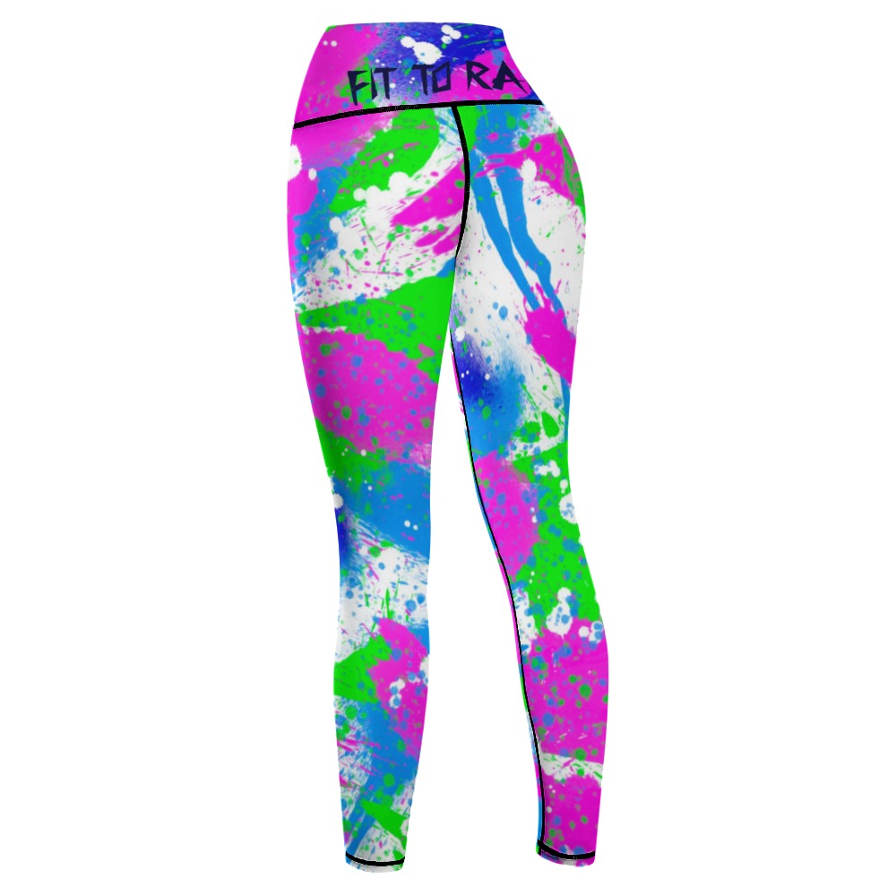 Saved by The Rave Yoga Pants - Garden Of EDM