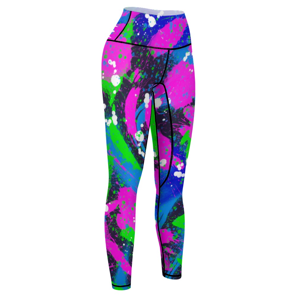 Saved by The Rave Yoga Pants - Garden Of EDM