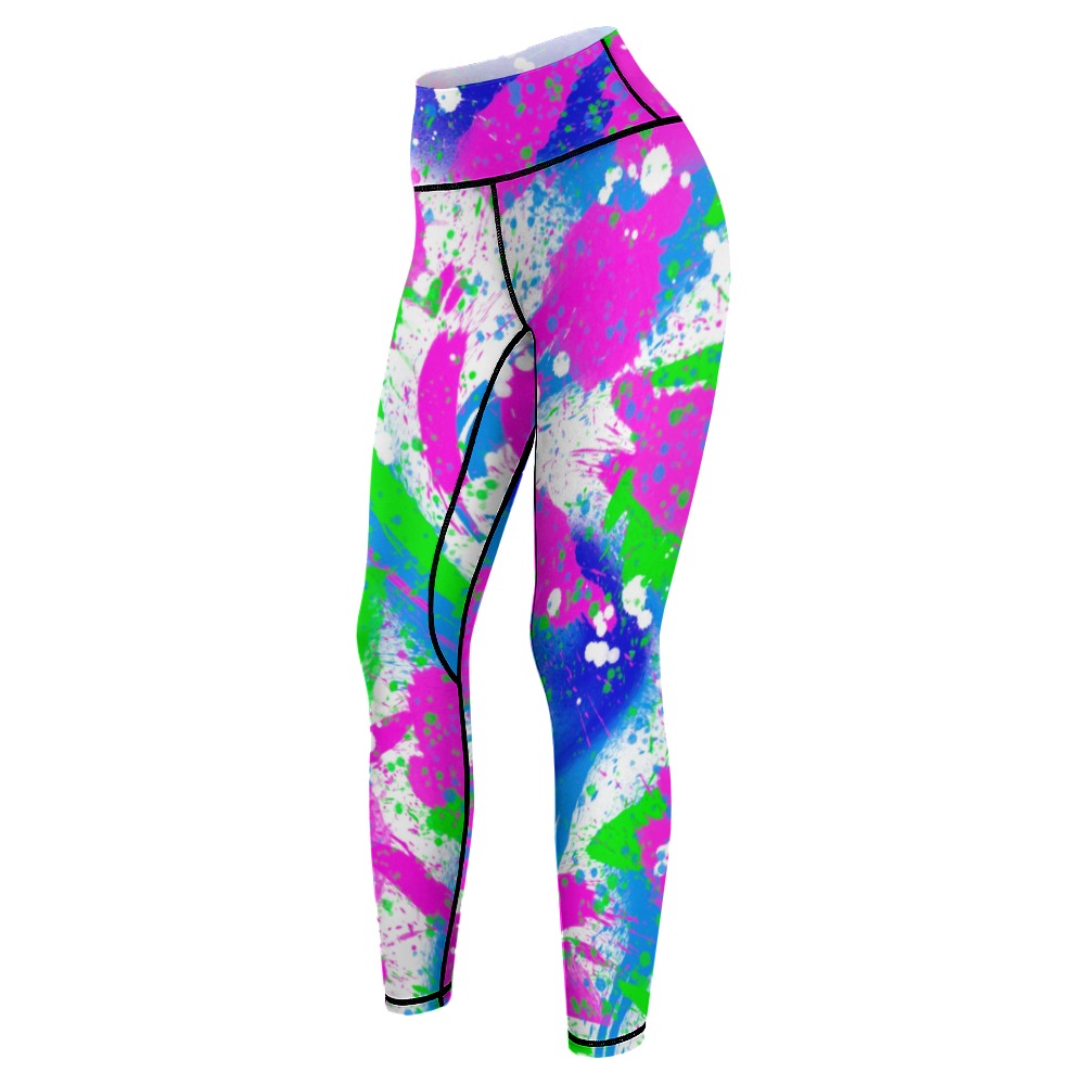 Saved by The Rave Yoga Pants - Garden Of EDM