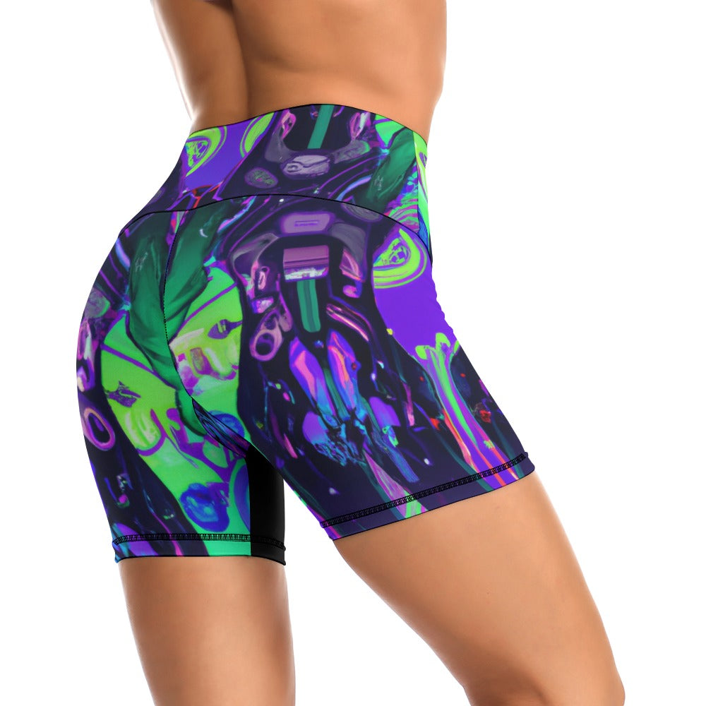 Liquid Divinity Shorts - Garden Of EDM