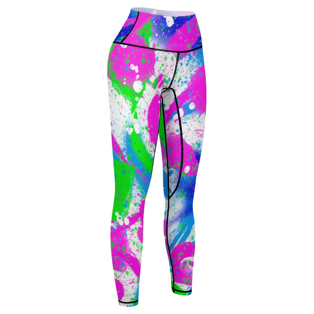 Saved by The Rave Yoga Pants - Garden Of EDM