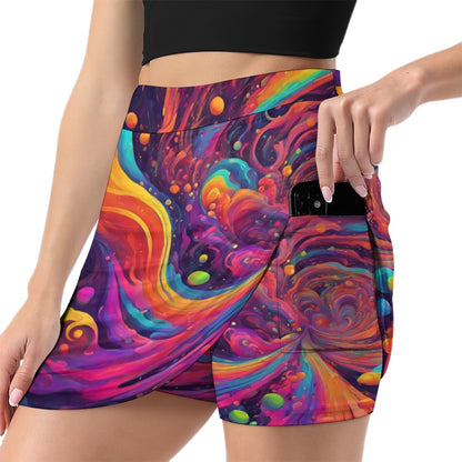 Galactic Dreamer Skort with pockets