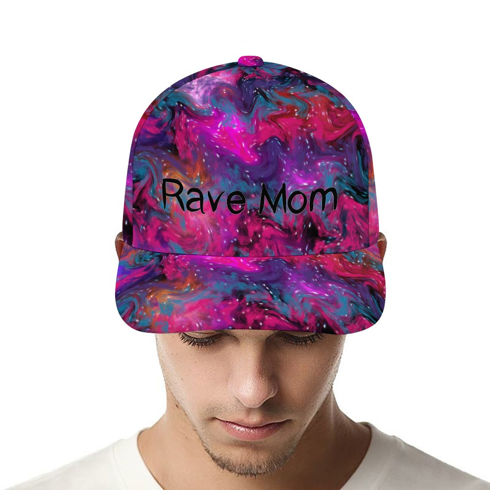 Nebular Rave Mom Snapback (Full Print)