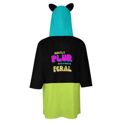 Dash Of PLUR Kitten Ear Hoodie