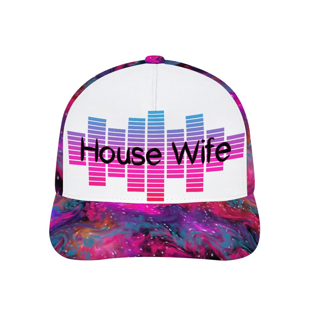 Nebular House Wife Snapback (Wht)