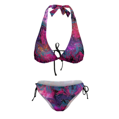 Nebular Curvy Halter 2 PC Set