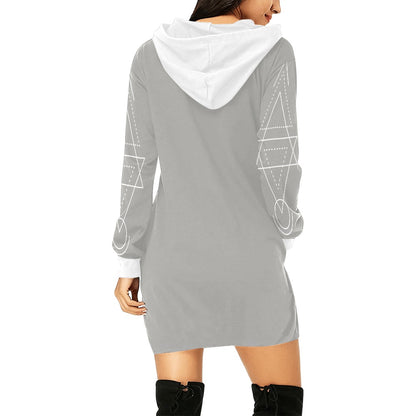 Happy Balance Mini Hoodie Dress