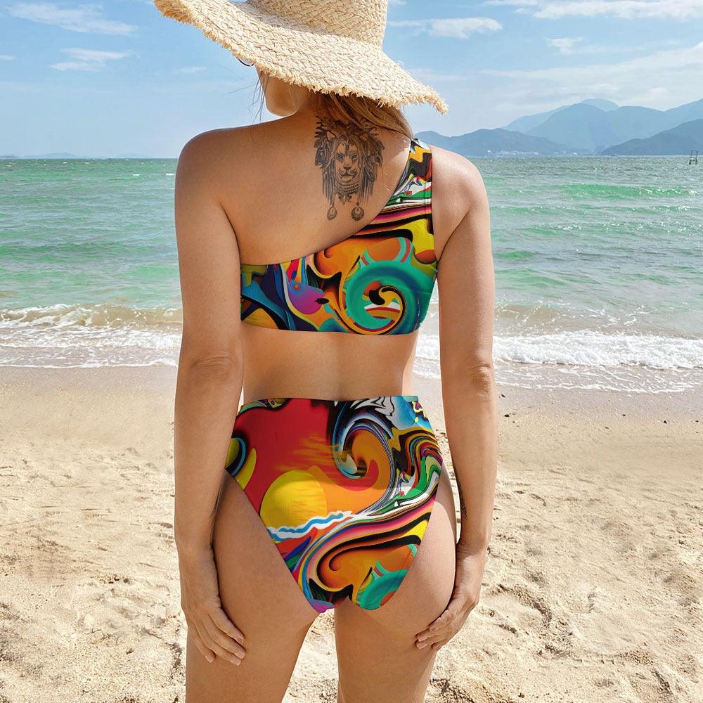 Sol Vibe One Shoulder Set - Garden Of EDM