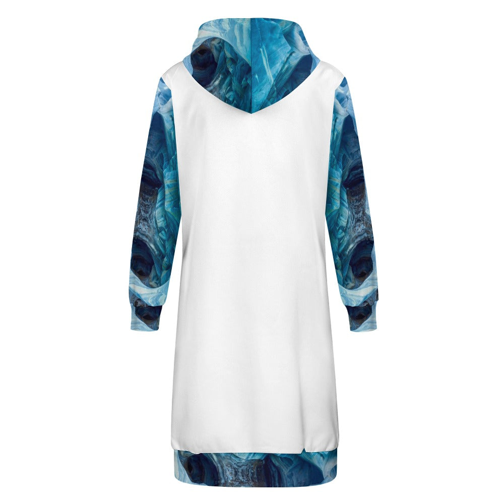 Cuevas de Marmol Long Hoodie (wht)