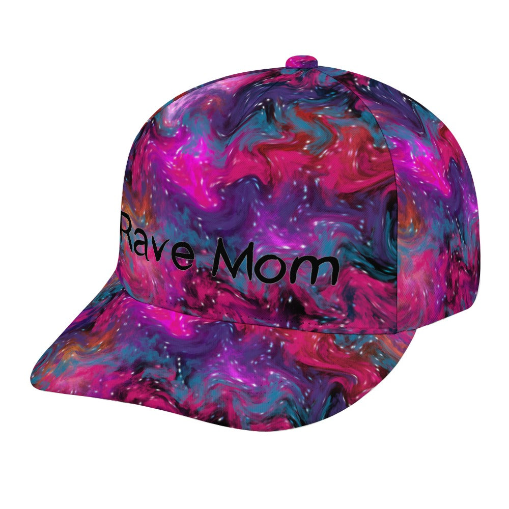 Nebular Rave Mom Snapback (Full Print)