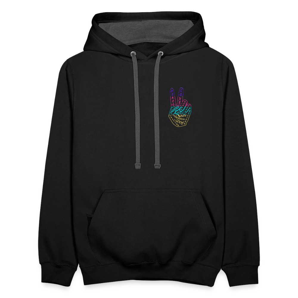 Dash Of Feral Hoodie - black/asphalt