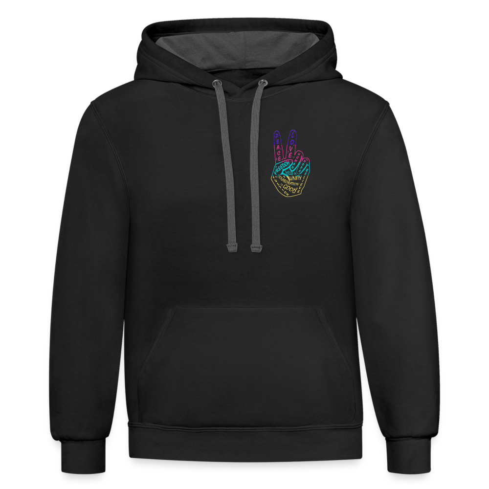 Dash Of Feral Hoodie - black/asphalt