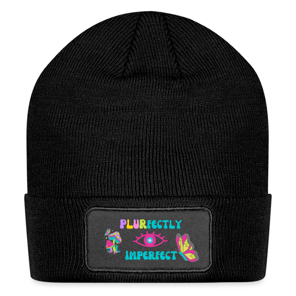 Plurfectly imperfect Beanie - black