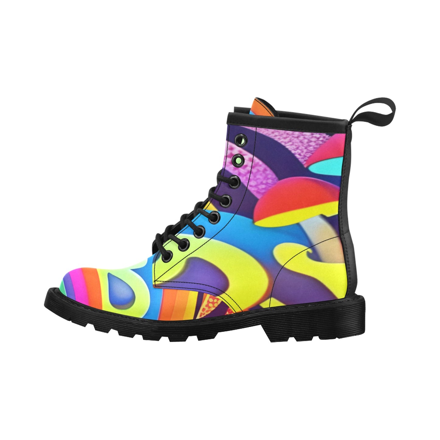 Mushroom Women's Martens Boots - Garden Of EDM