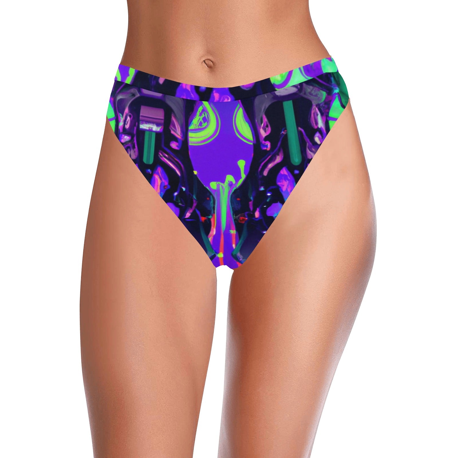 Liquid Divinity High Cut Bottoms - Garden Of EDM