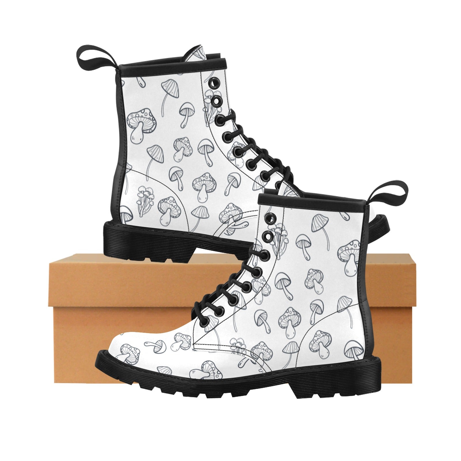 Trip Trip Trippin Martens Boots - Garden Of EDM