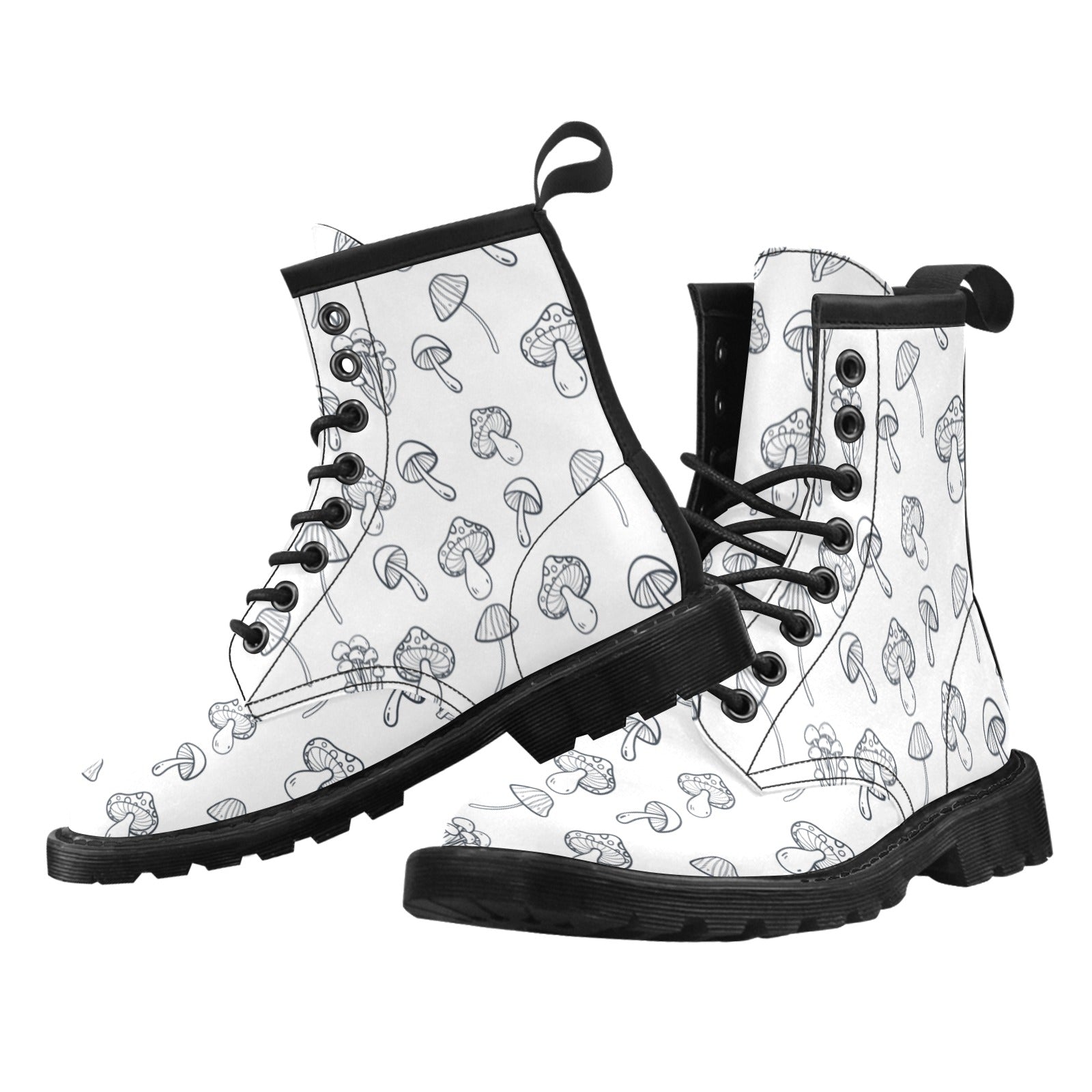 Trip Trip Trippin Martens Boots - Garden Of EDM