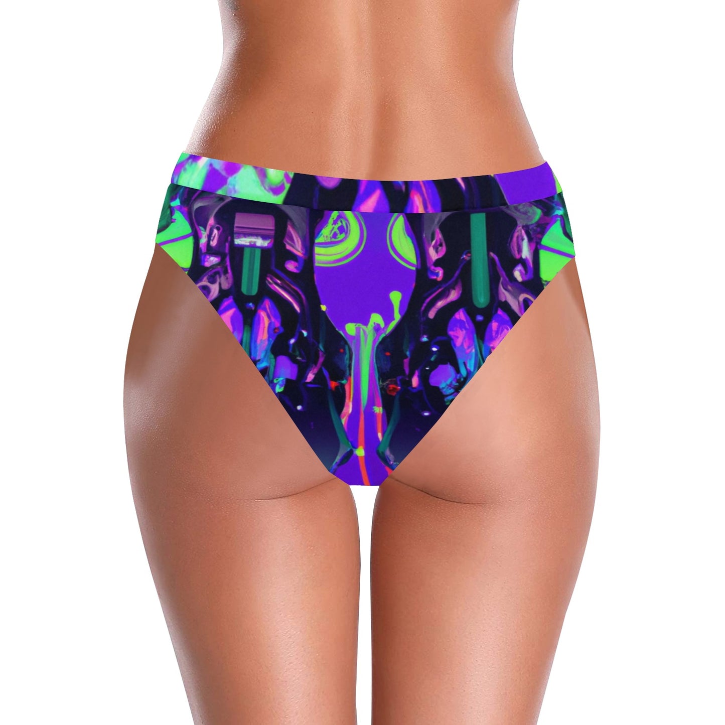 Liquid Divinity High Cut Bottoms - Garden Of EDM