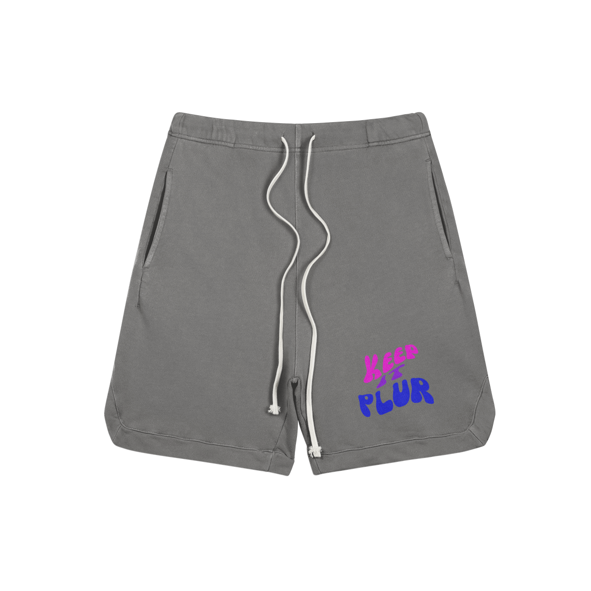 Keep It PLUR Sweat Shorts - Garden Of EDM