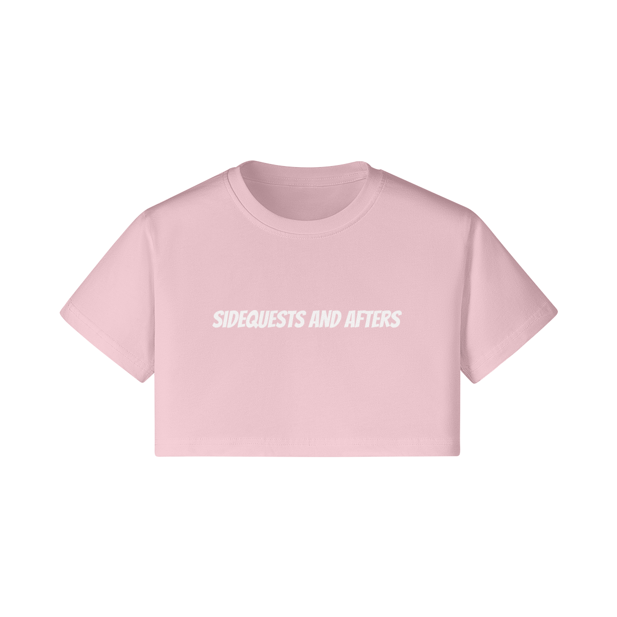 Sidequests And Afters Crop Top - Garden Of EDM